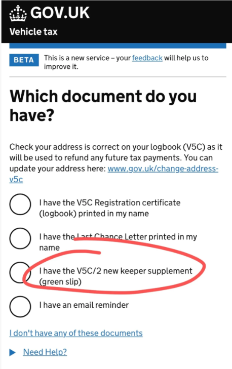 英国道路税过期了但是打算把车出掉可以不买吗？