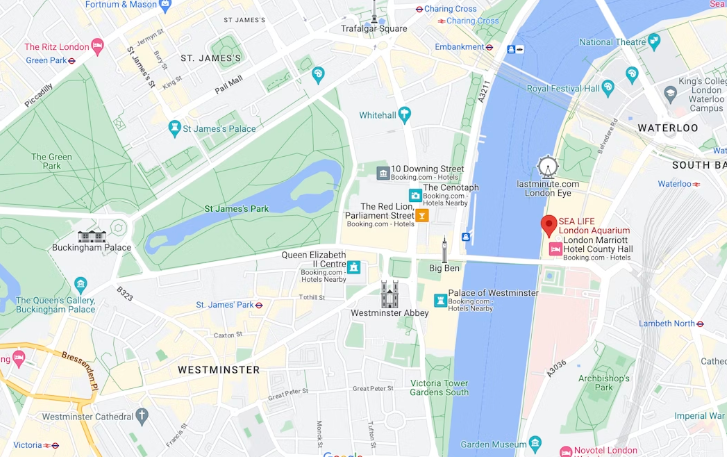 伦敦海洋生物水族馆游玩攻略