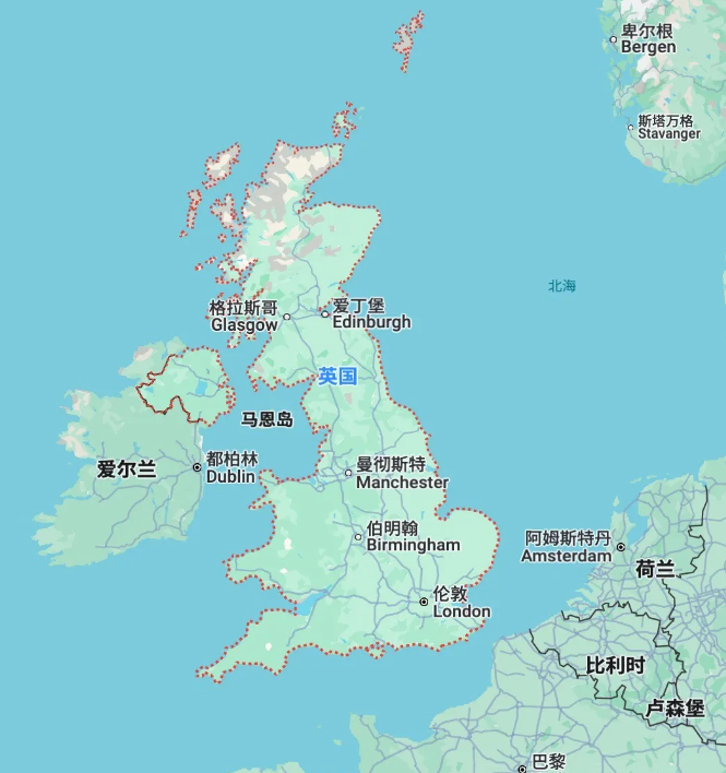 英国给予免签的国家/地区