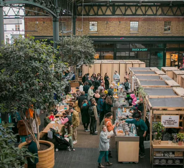 伦敦不能错过的17个美食市场