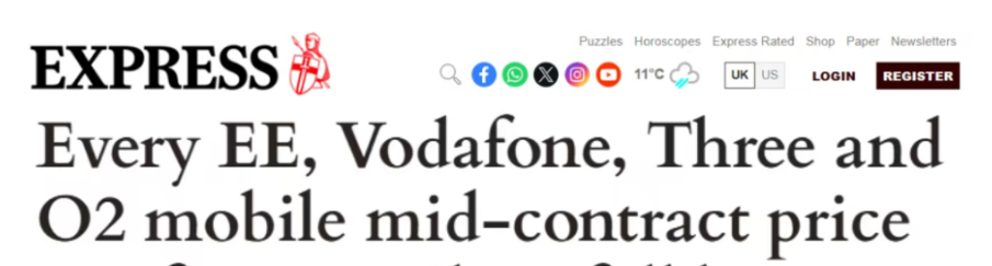 来英国如何选择手机卡？（2025英国四大主流运营商最新调整）