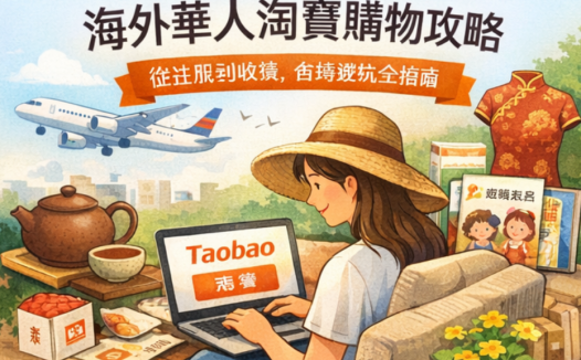 海外華人淘寶購物終極攻略：從註冊到收貨，避坑省錢全解析